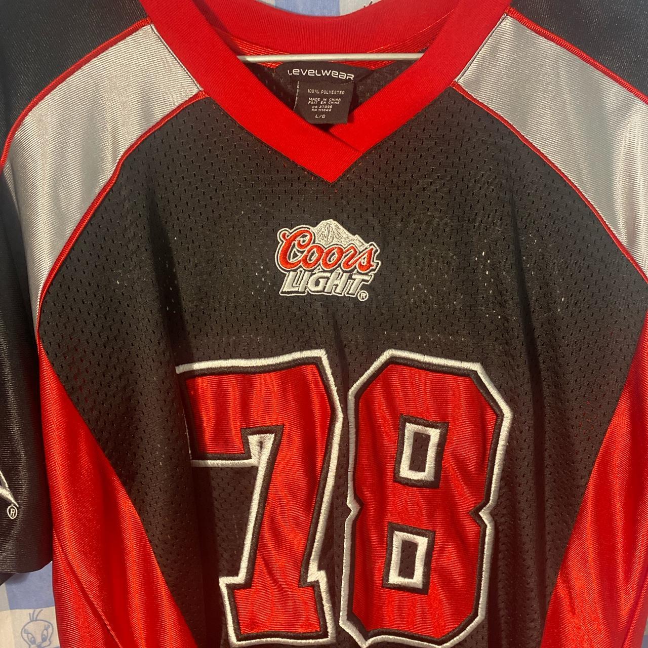 Gopher Sport Men's Black and Red Tshirt Depop