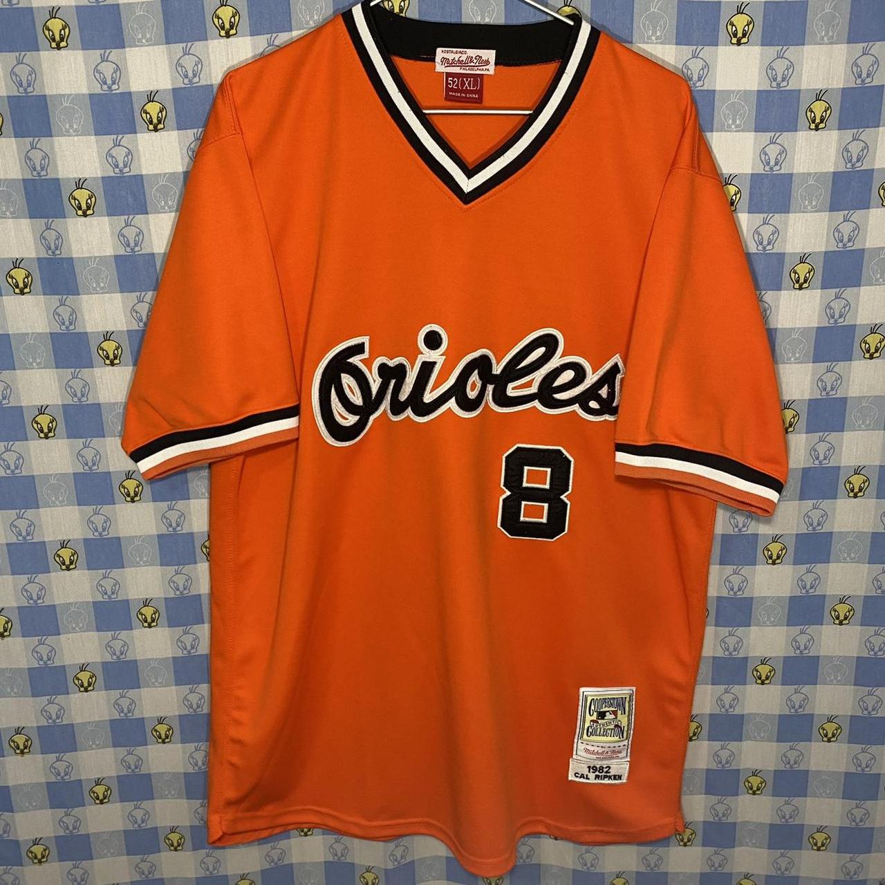 cal ripken mitchell and ness jersey