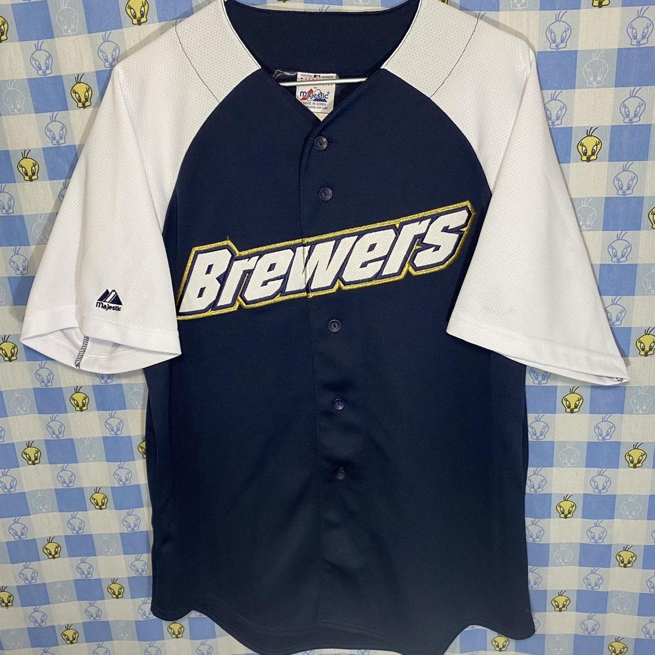 Essential Y2K Milwaukee Brewers Jersey