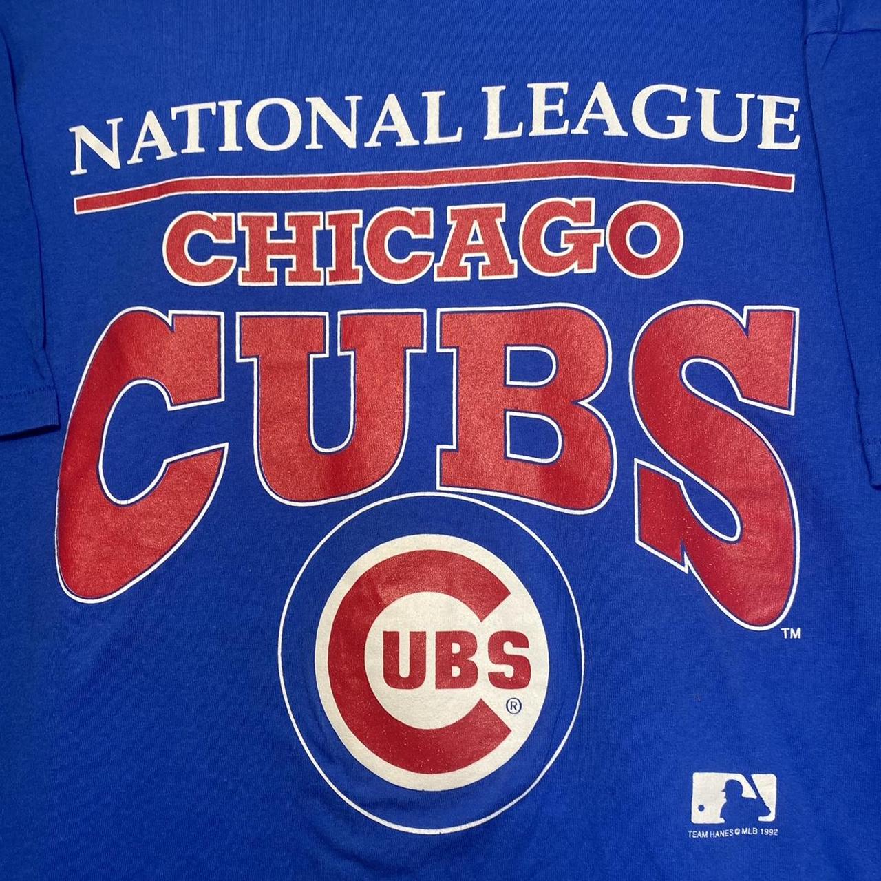 Chicago Cubs T-shirt National League Central Division Red