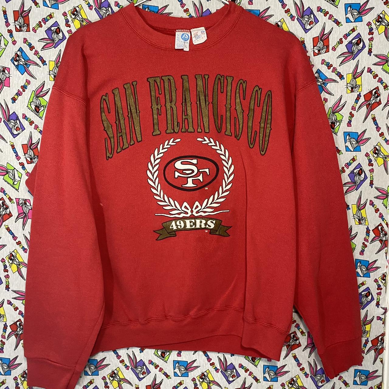 Vintage 1980s San Francisco 49ers Sweatshirt Selected by