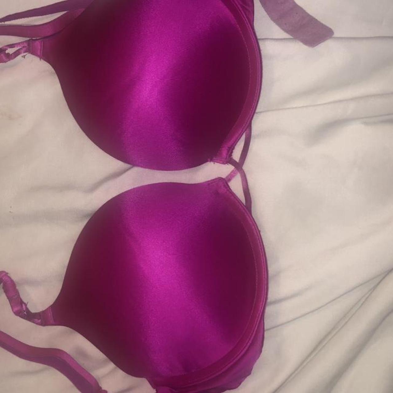 Purple VS pink push up bra This everyday push up bra - Depop