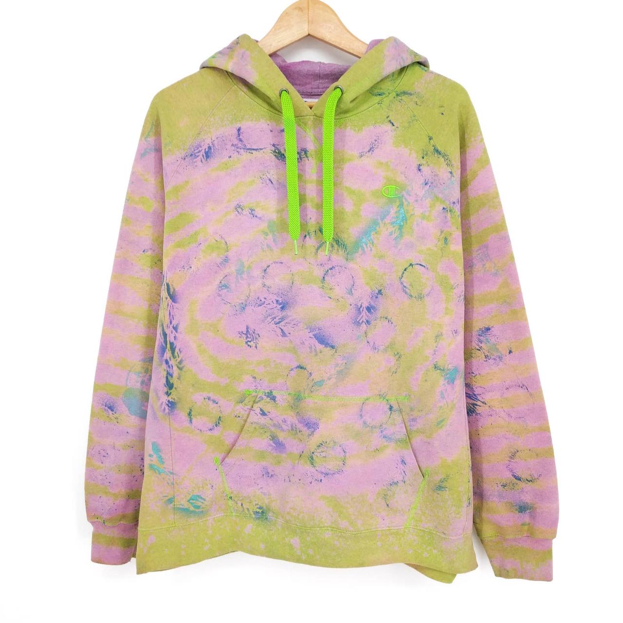 Champion discount bleached hoodie