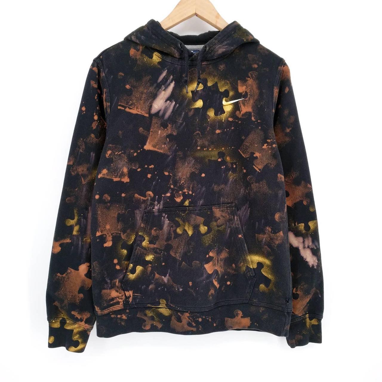 womens black and gold nike hoodie