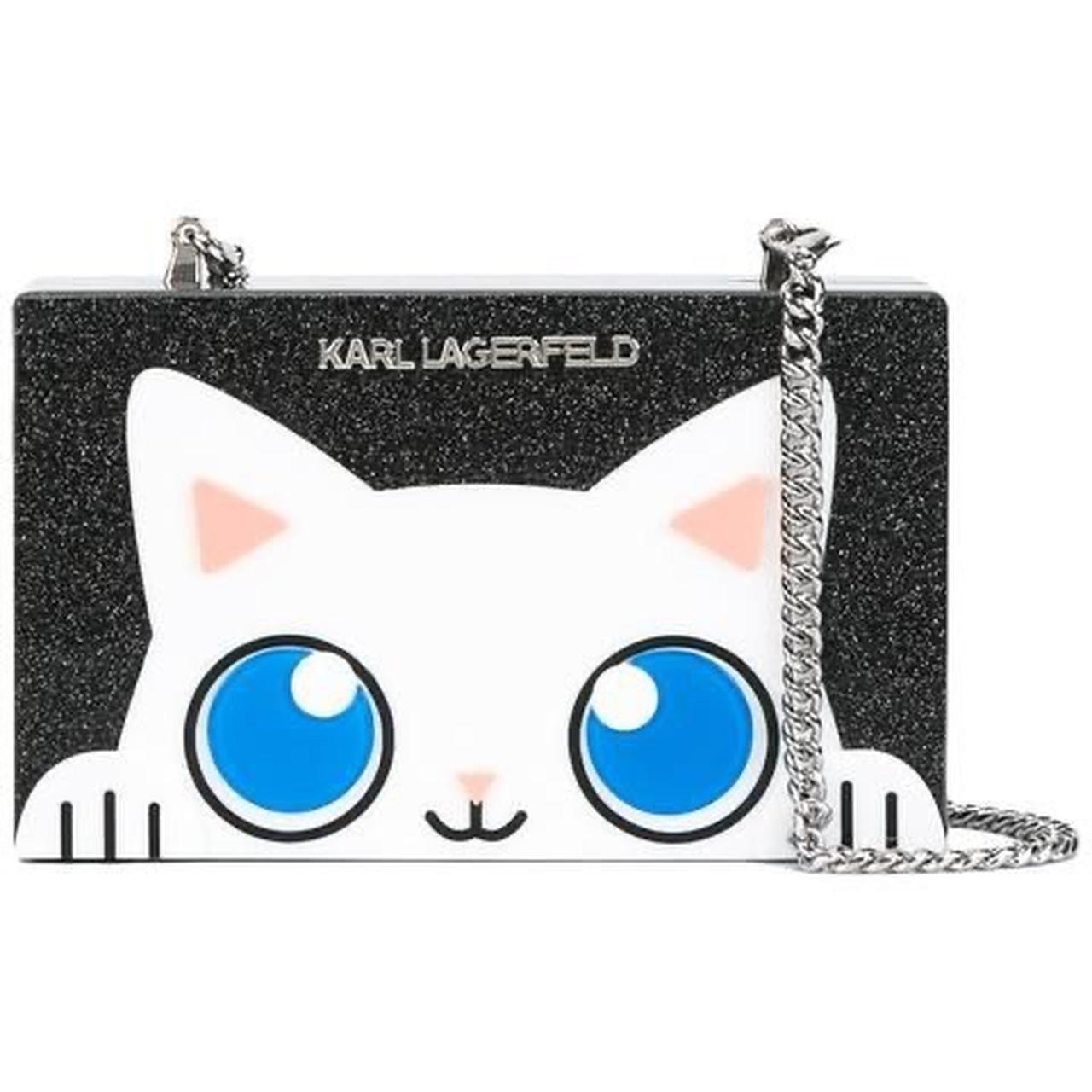KARL LAGERFELD PARIS Maybelle Crossbody Bag Shoulder Purse Apricot Karl Cat  £119.00 - PicClick UK