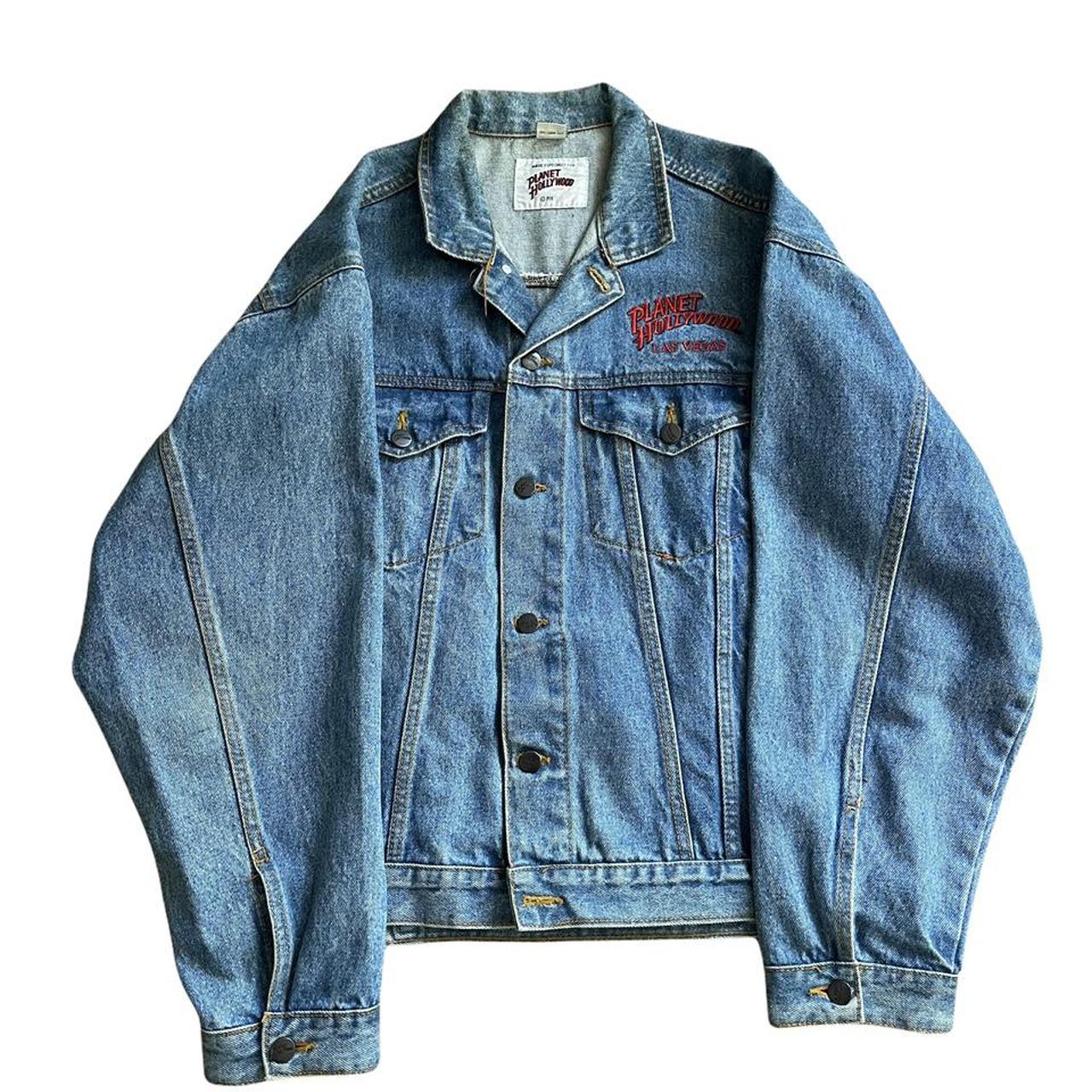 Planet Hollywood (Las Vegas) denim jacket #denim... - Depop