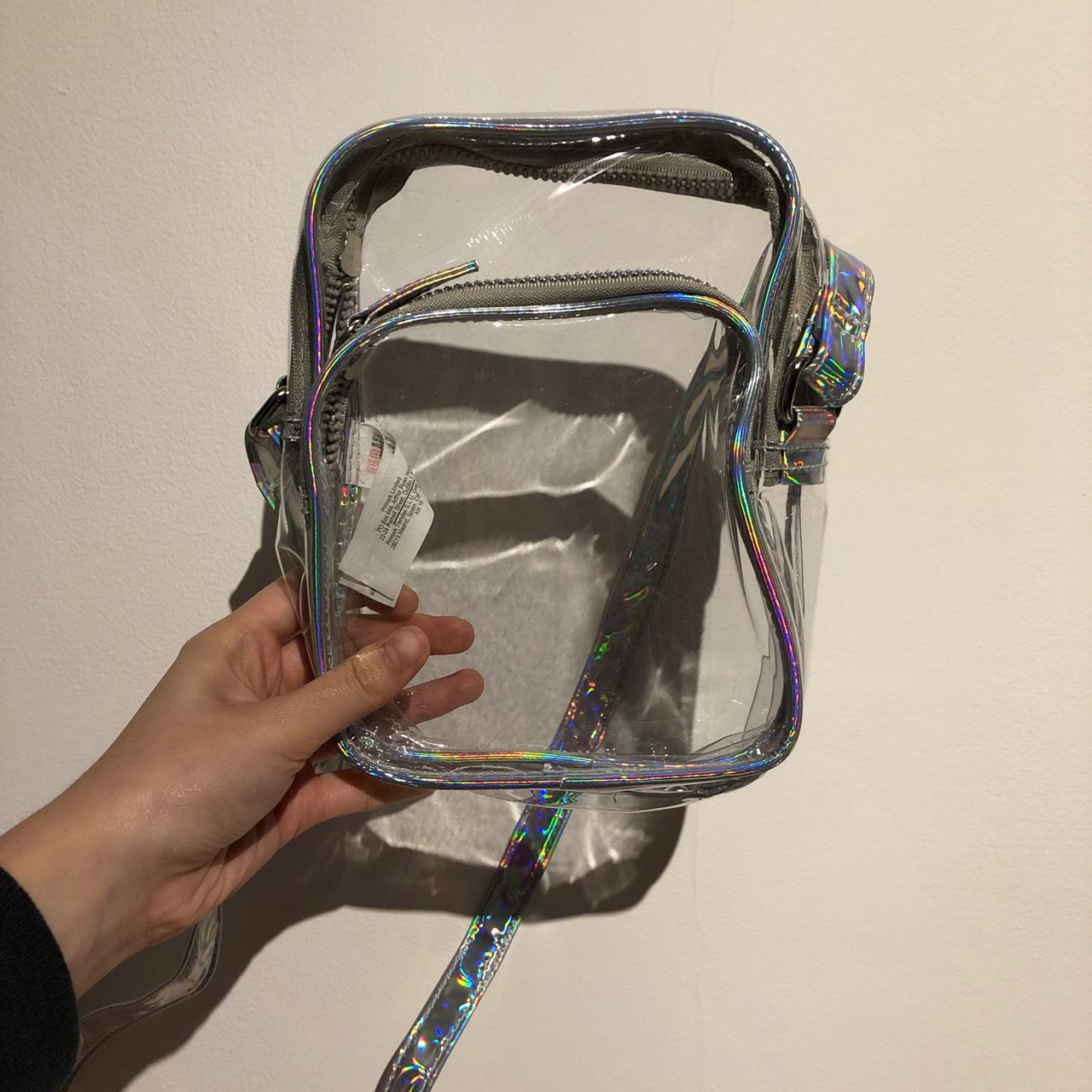 Primark holographic sling bag sling bag. Depop