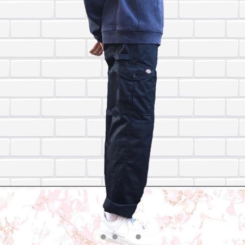 dickies navy cargo pants