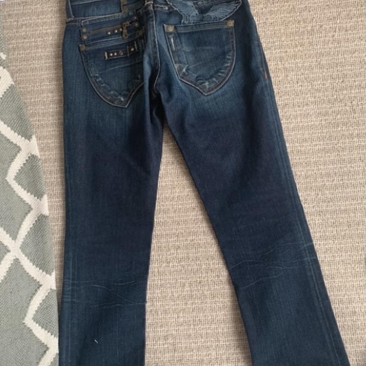 Robins jeans, very yk2. Low waist - Depop
