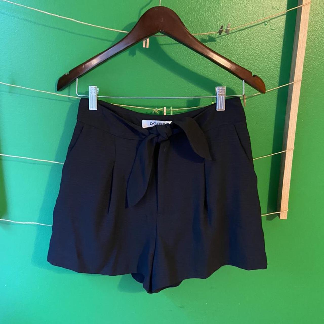 Never worn black dress shorts from Fabrik... Depop