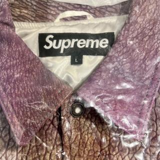 Supreme Pebbled Leather Varsity Jacket #supreme... - Depop