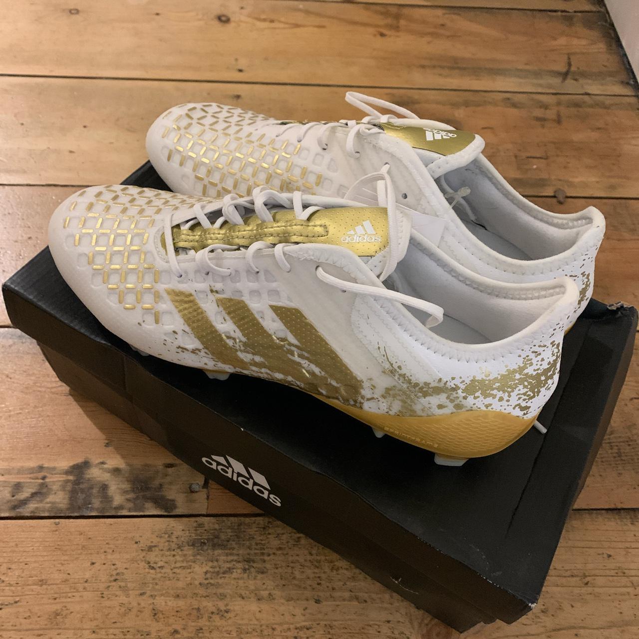 adidas predator malice white and gold