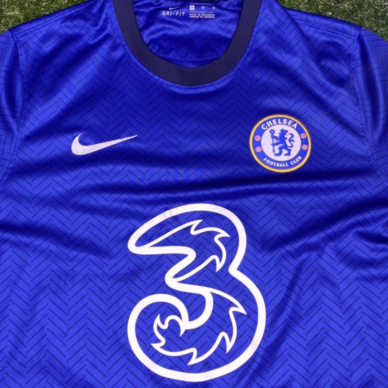 Nike Chelsea FC 2020/21 Stadium Home Men's Soccer... - Depop