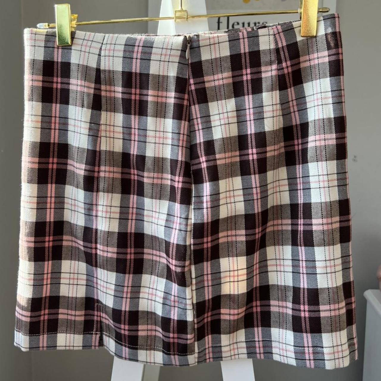 Dizzy Lizzy Women's Brown and Pink Skirt (2)