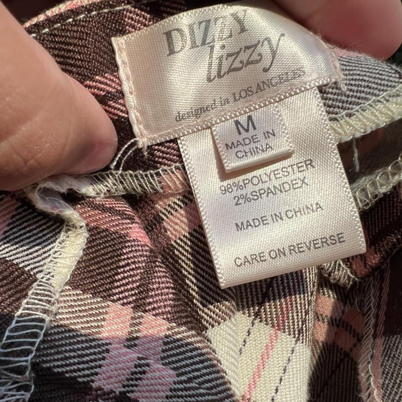 Dizzy Lizzy Women's Brown and Pink Skirt (3)