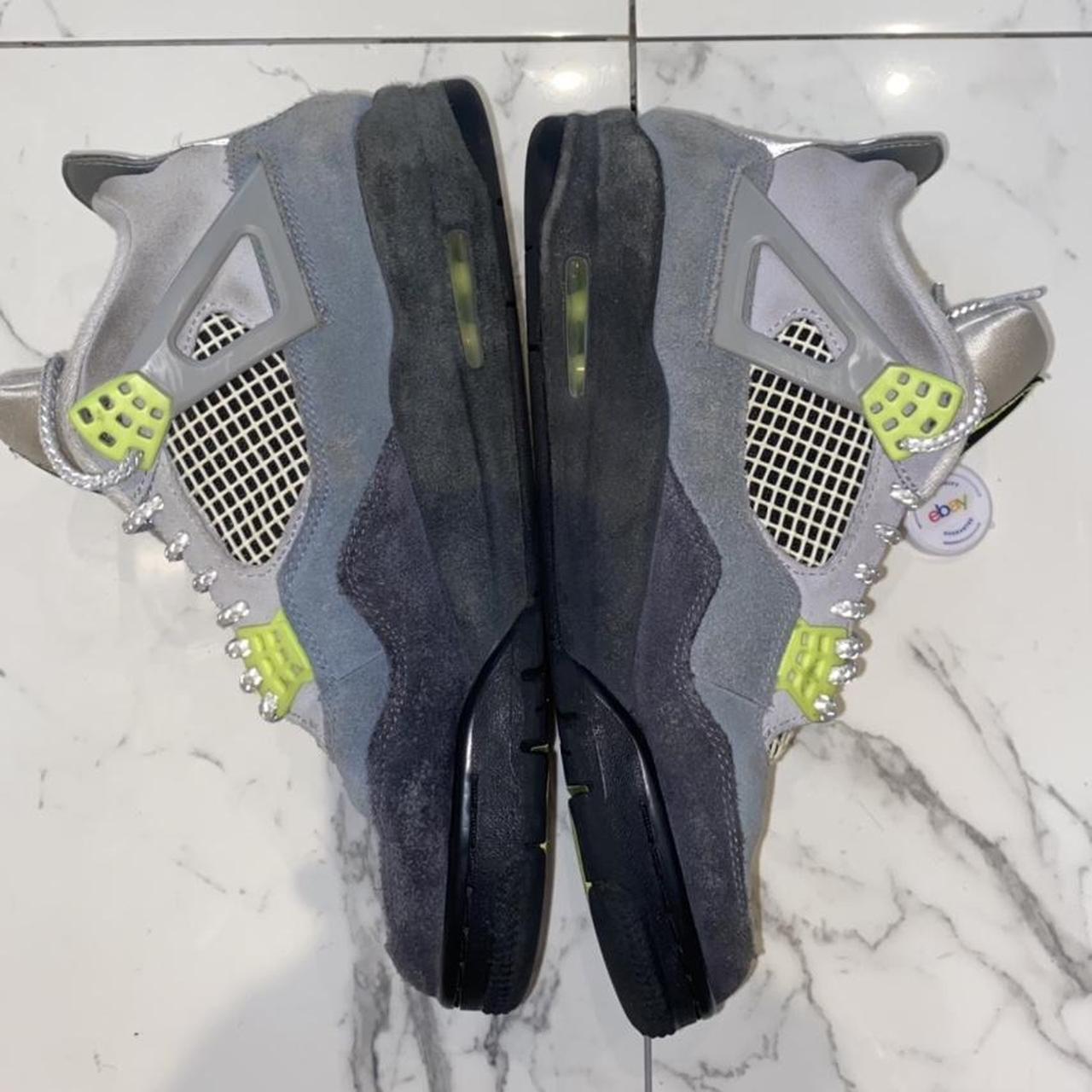 jordan 4 neon grey