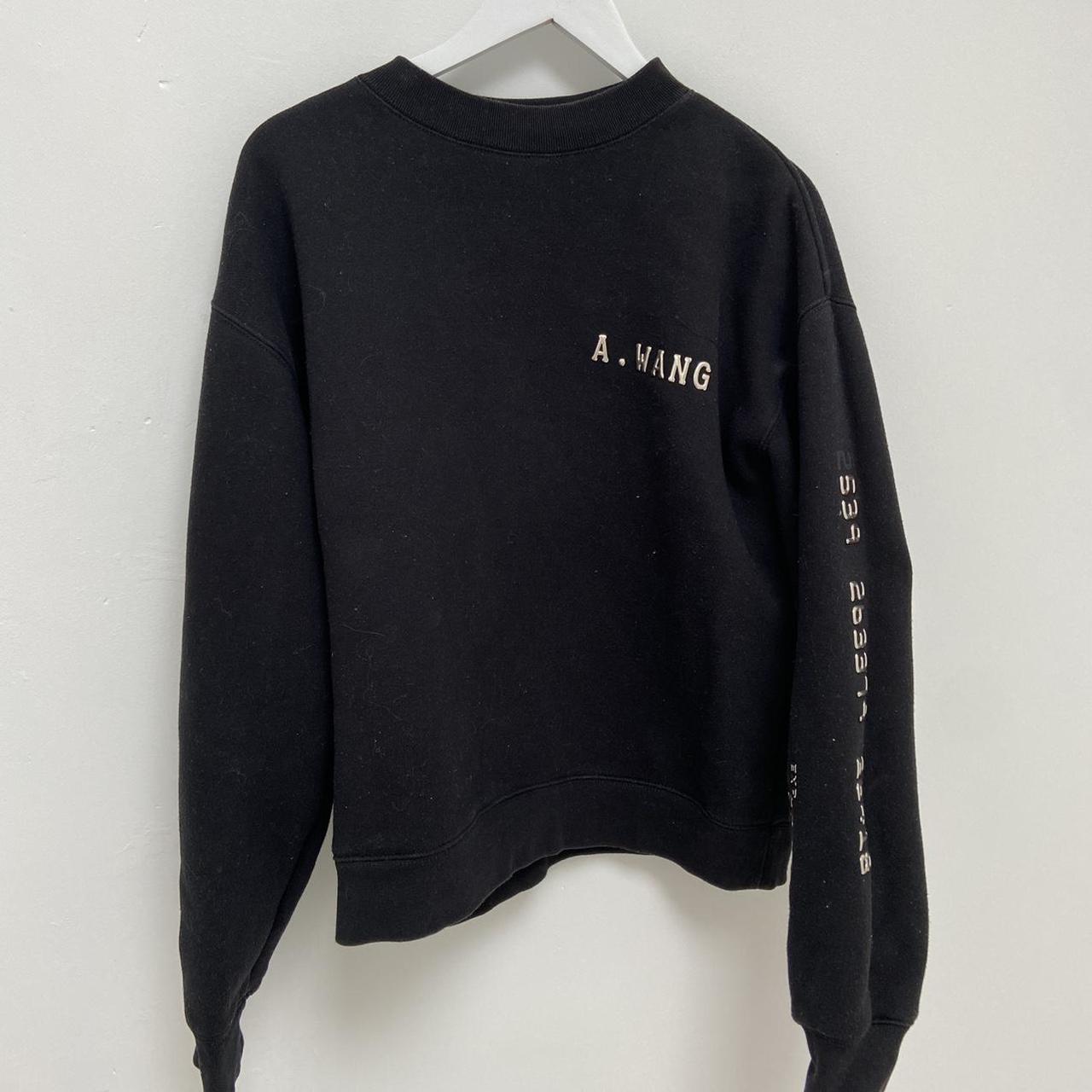 Alexander Wang credit card jumper as seen on hailey. Depop