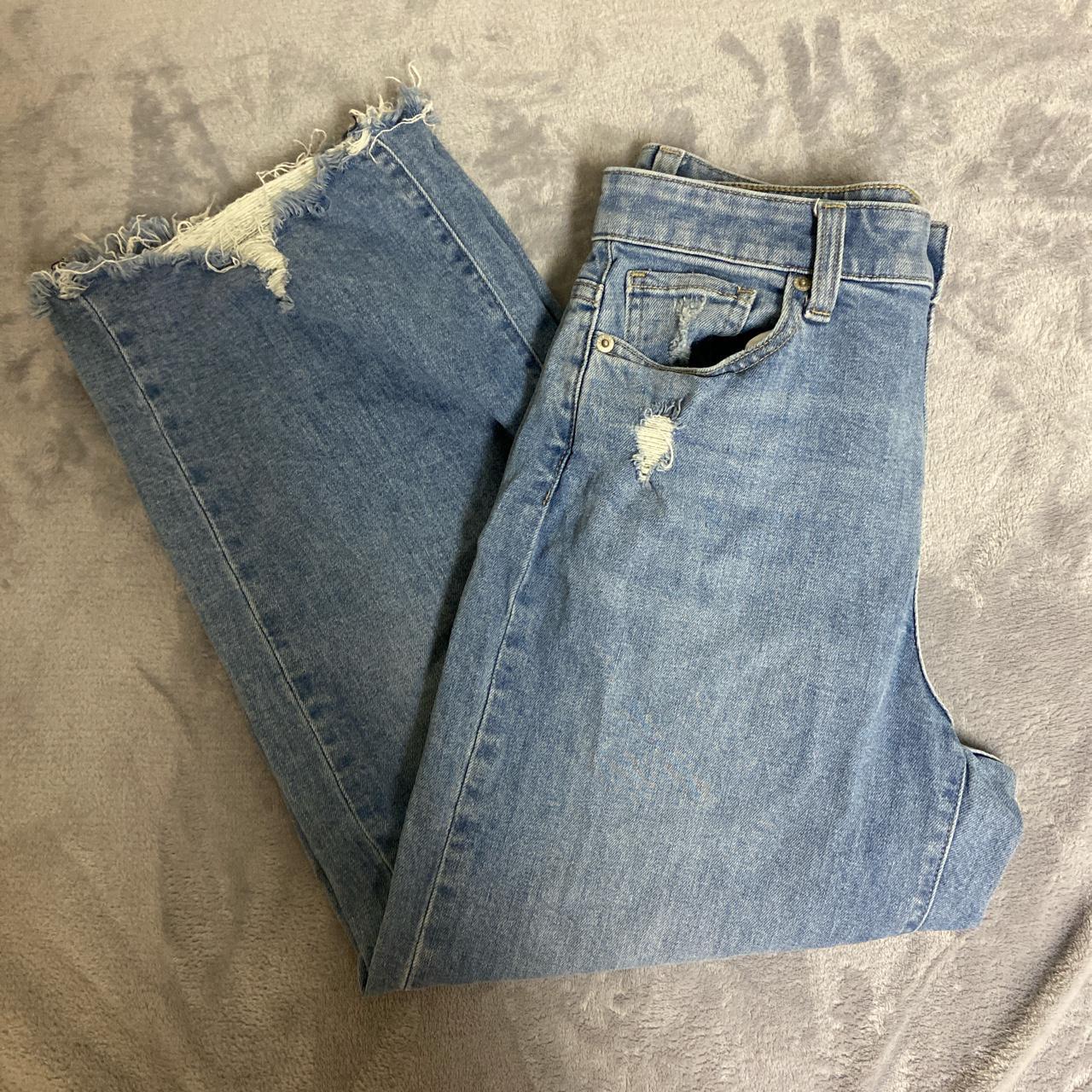 UNIQLO Women's Blue Jeans | Depop