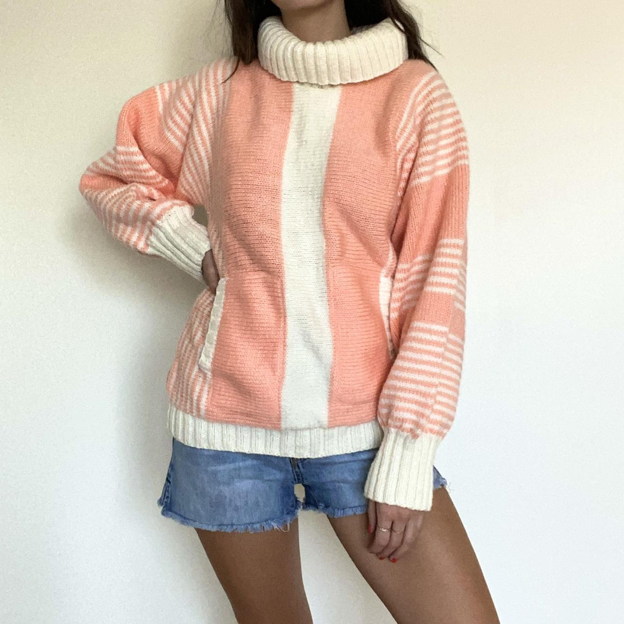 Product Image 1 - Beautiful hand knit peach and