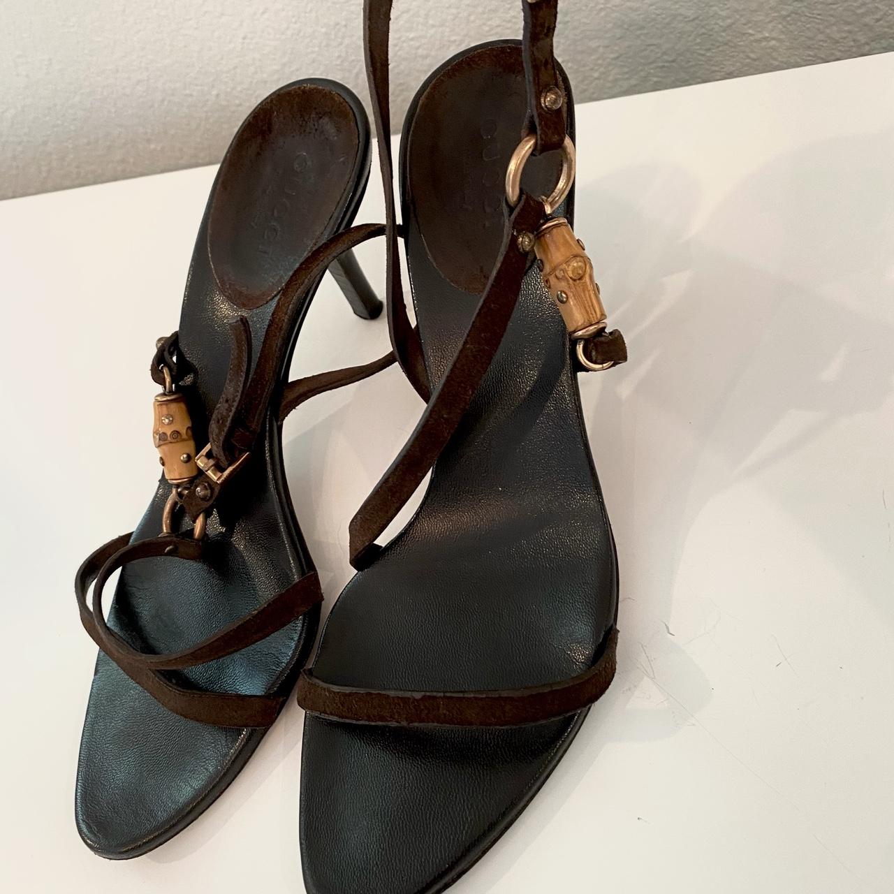 Gucci sales bamboo heels