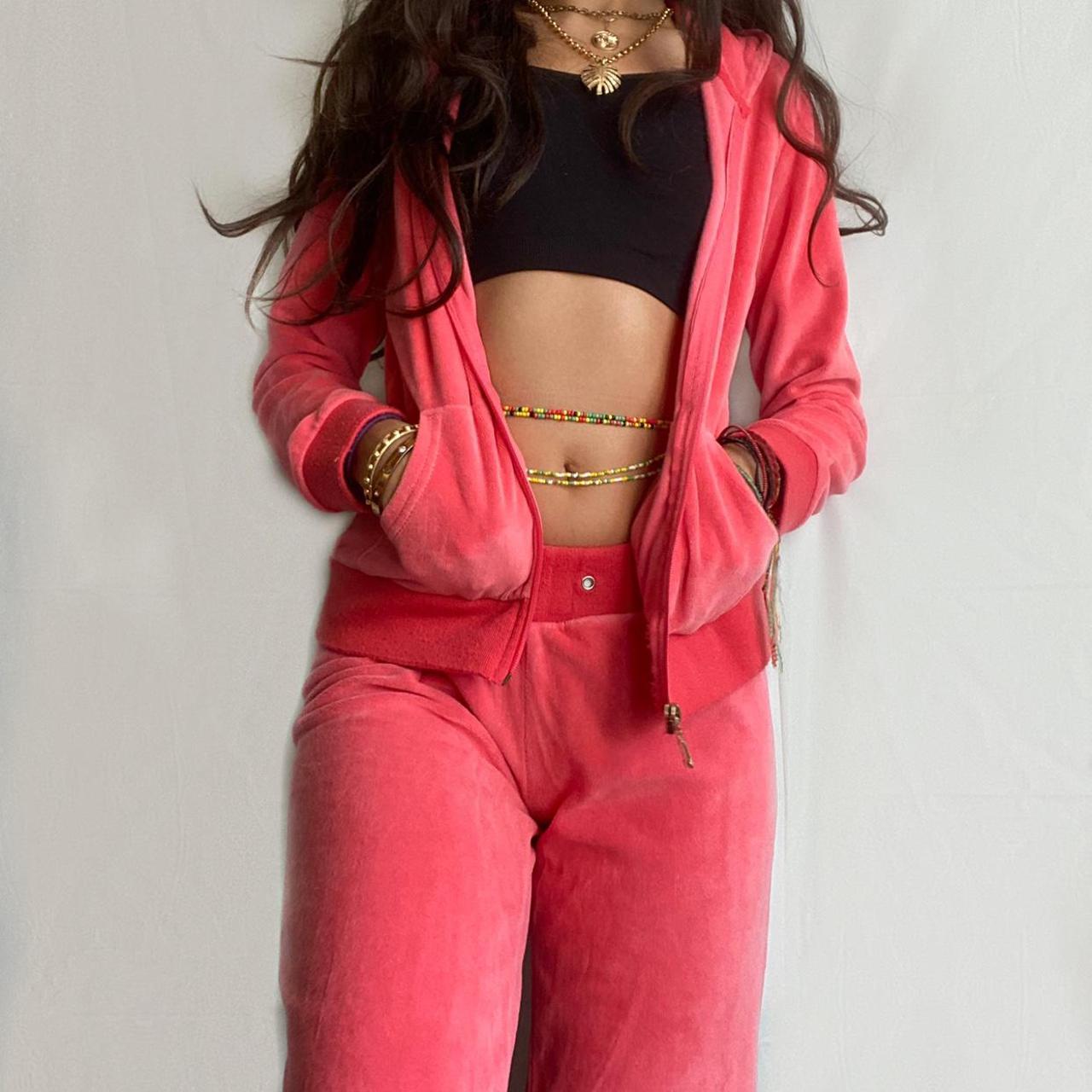 Hot pink clearance juicy tracksuit