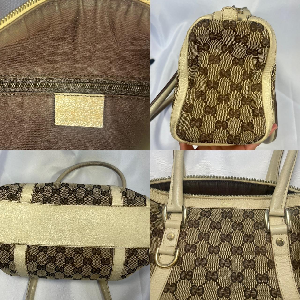 Authentic Gucci Monogram Shoulder Bag Size: - Depop