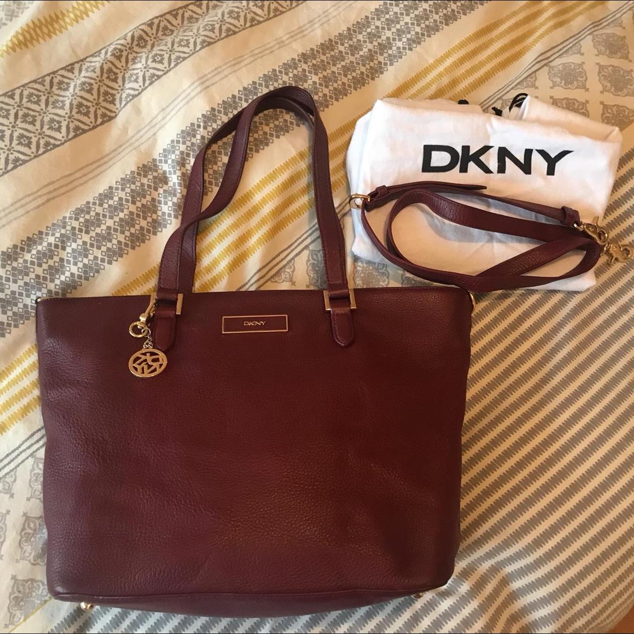 Dkny cheap maroon bag