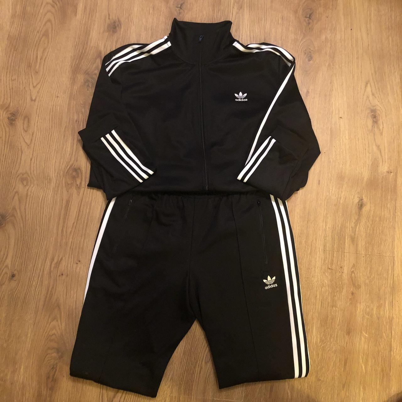 SOLD Adidas beckenbauer tracksuit Size top:... - Depop