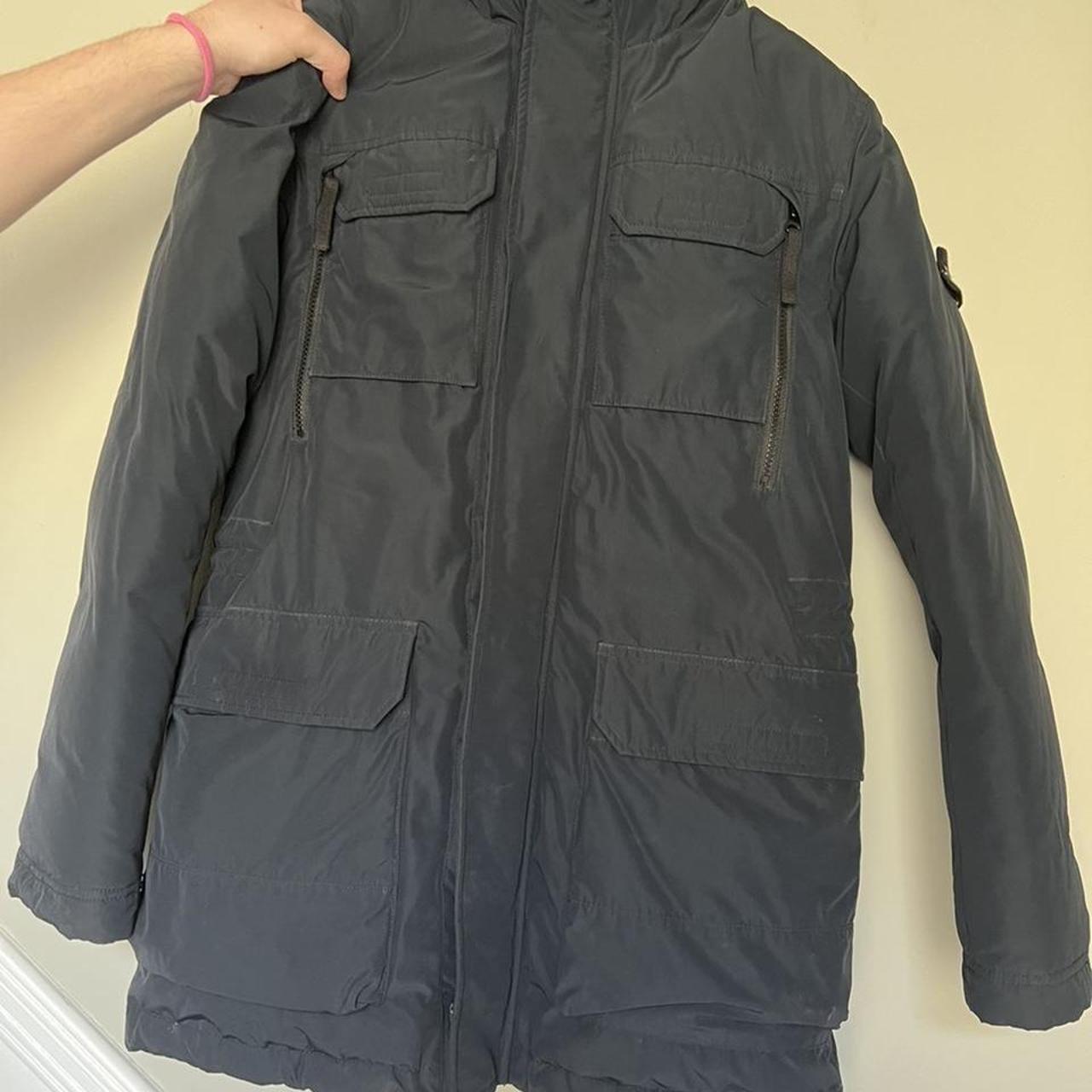 Stone island coat, great condition - Depop