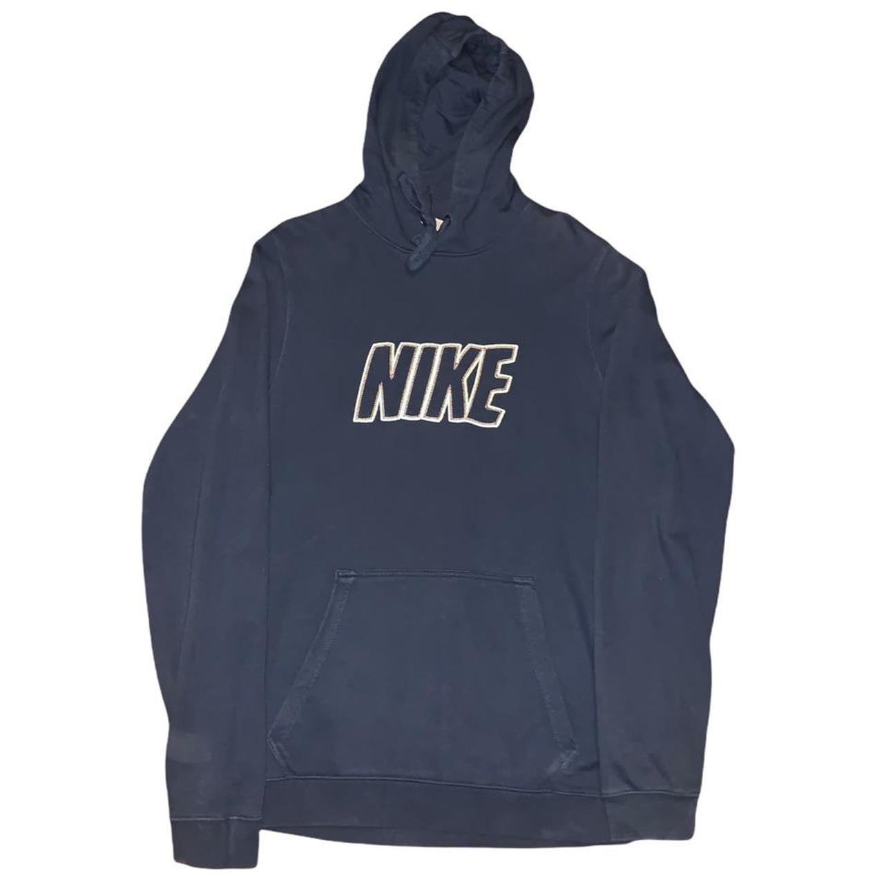 Spell out nike hoodie Clearance