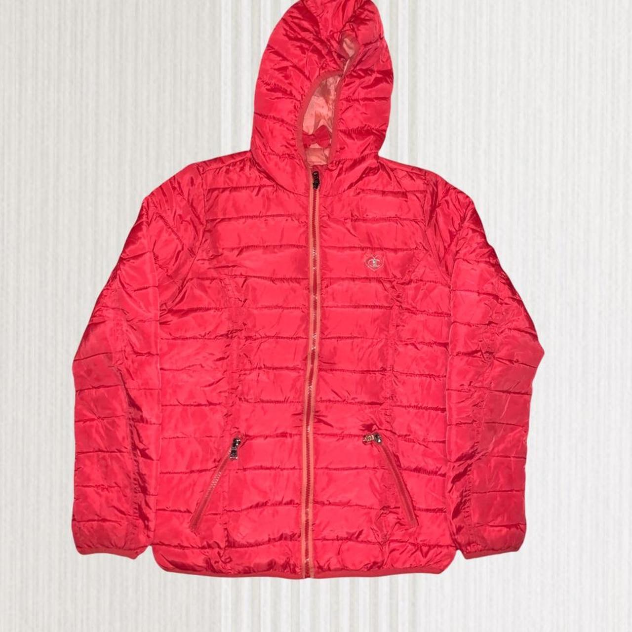 pink champion puffer jacket