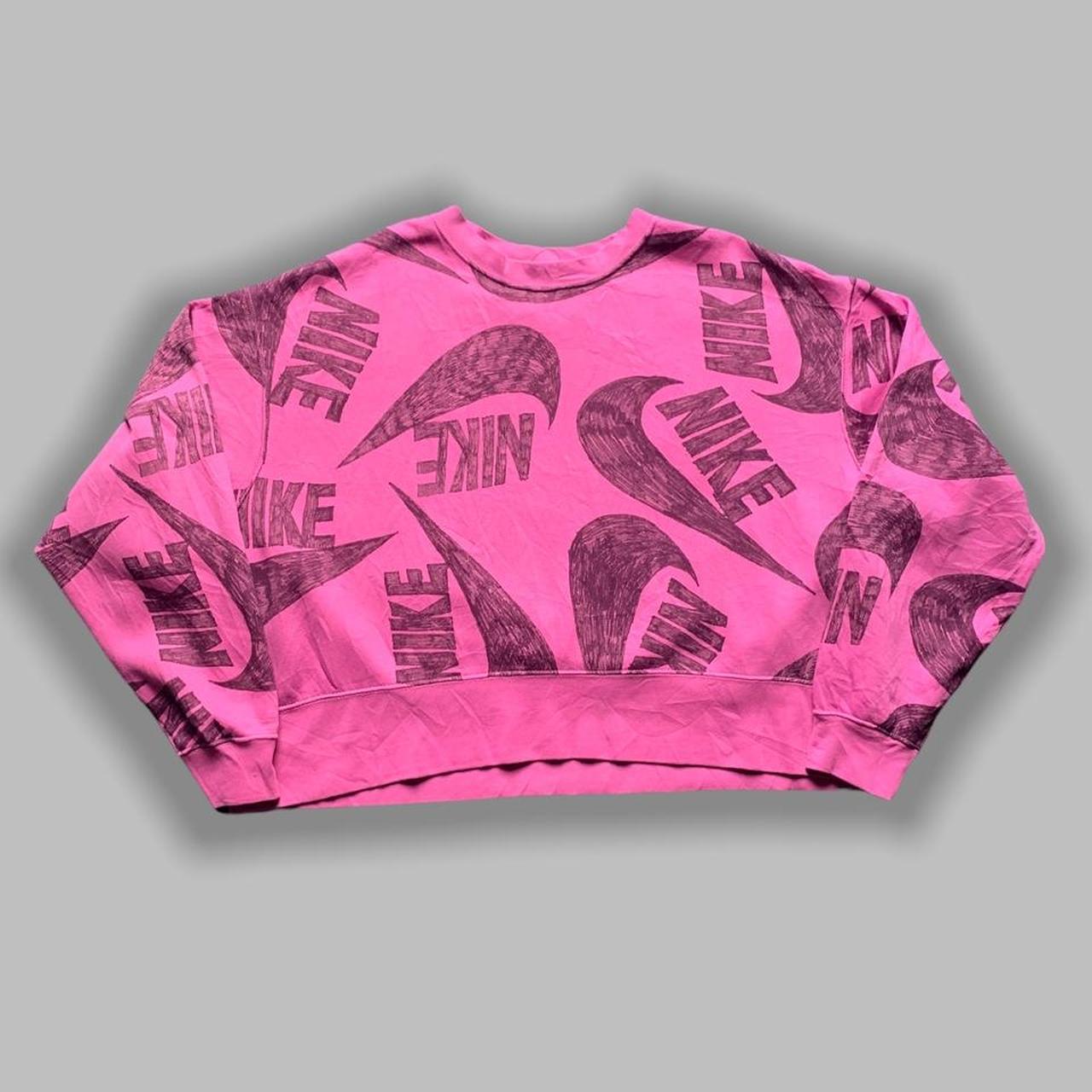 mens nike pink top