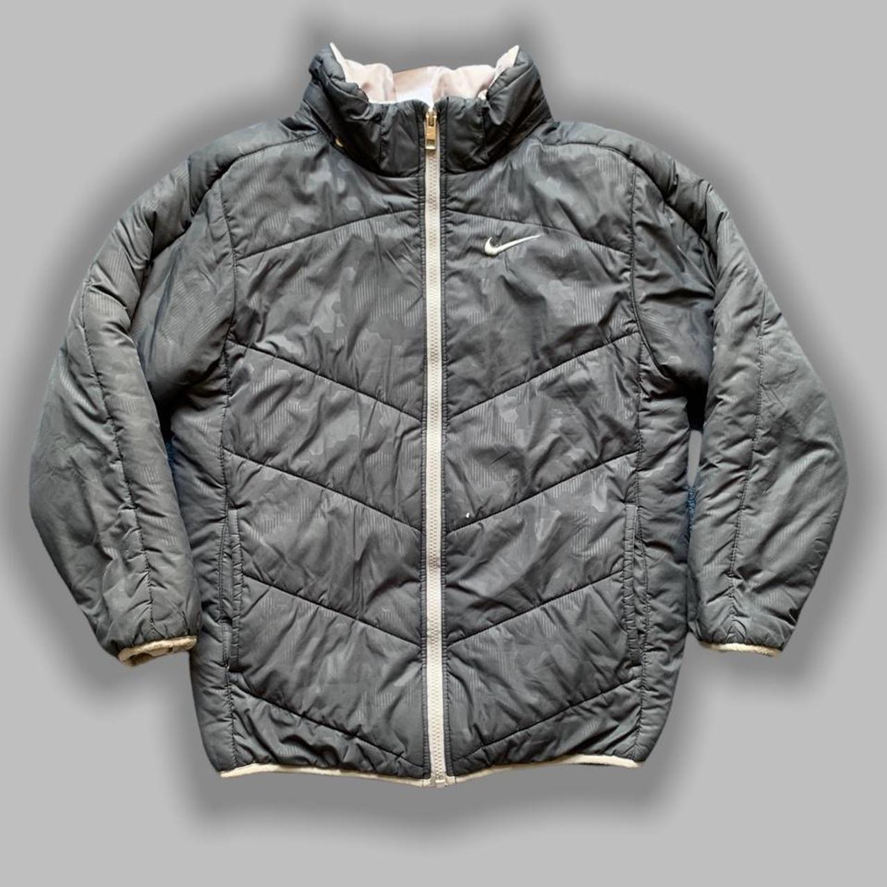 mens grey nike puffer coat