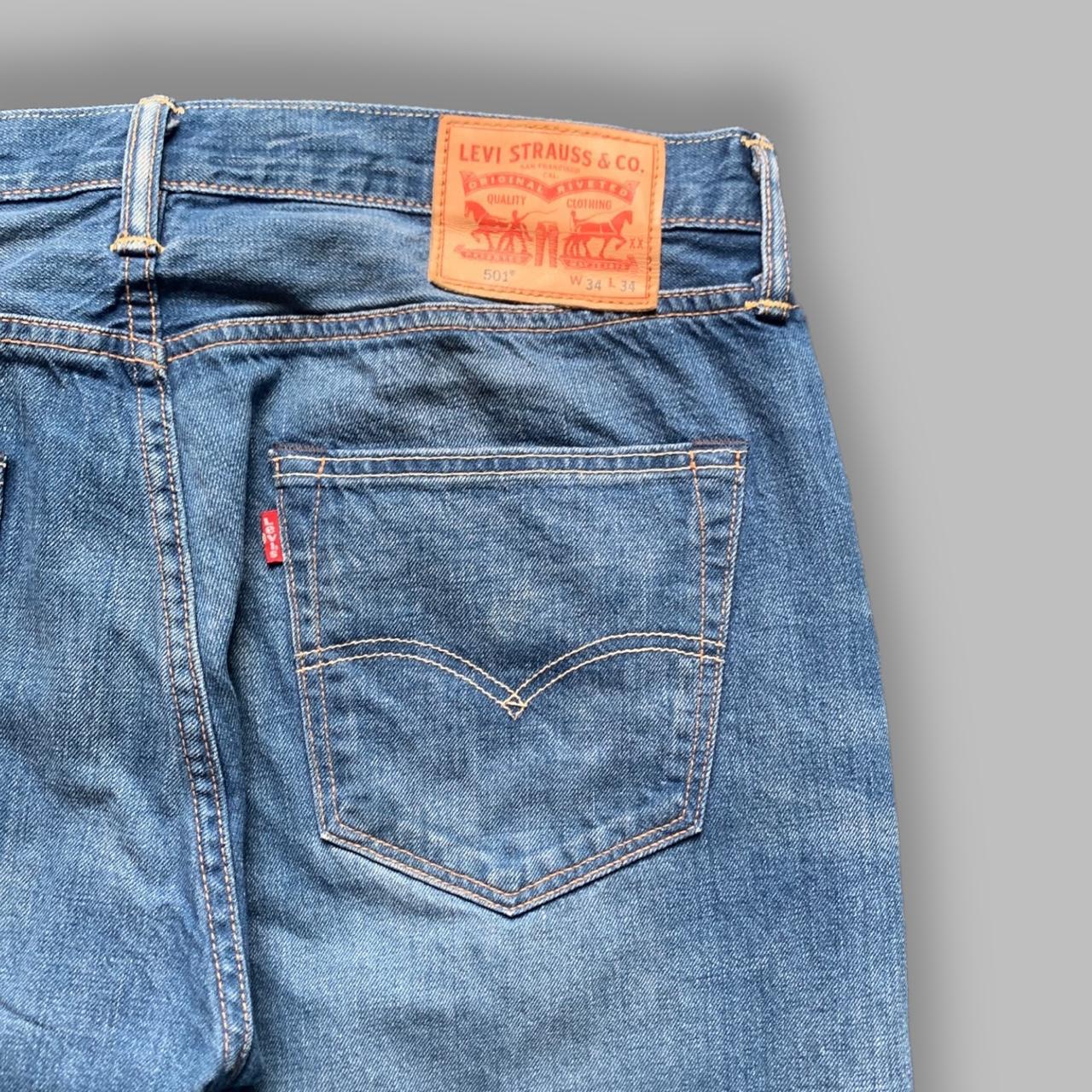 Levis 501 Denim Jeans Levis Denim Jeans With Depop