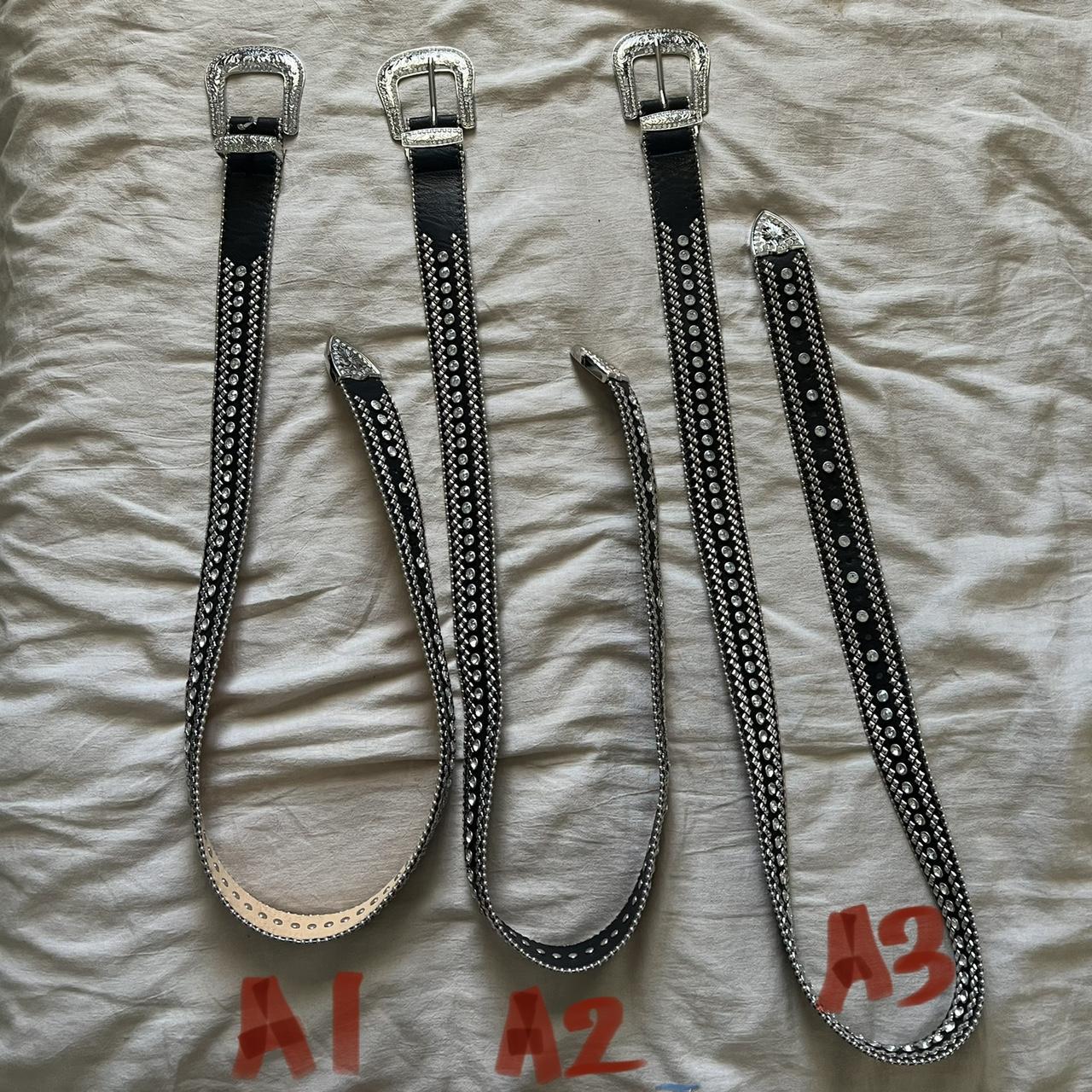 rhinestone western belt