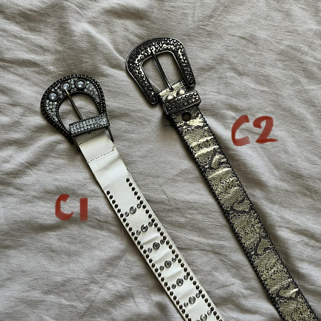 rhinestone western belt