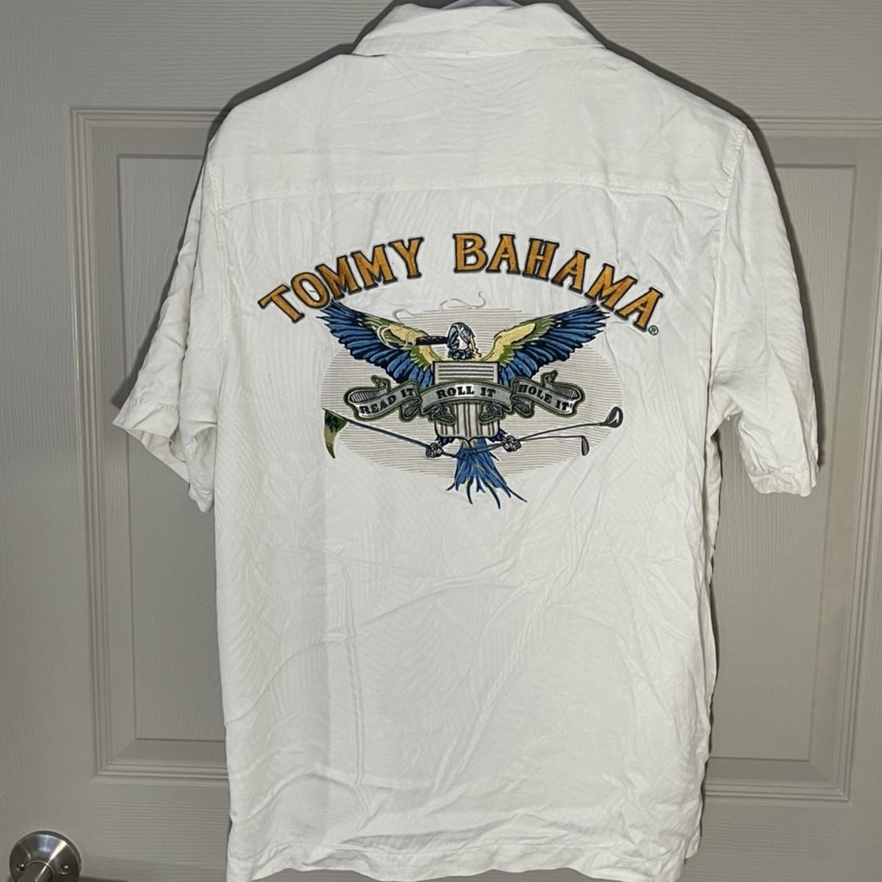 Tommy bahama embroidered clearance shirts