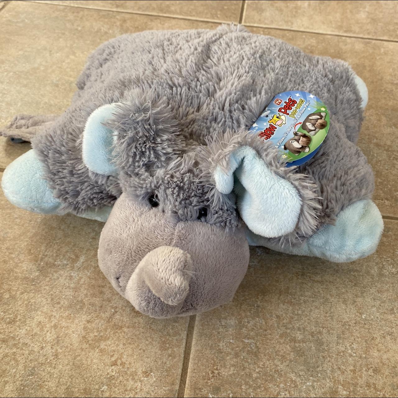 nutty elephant pillow pet