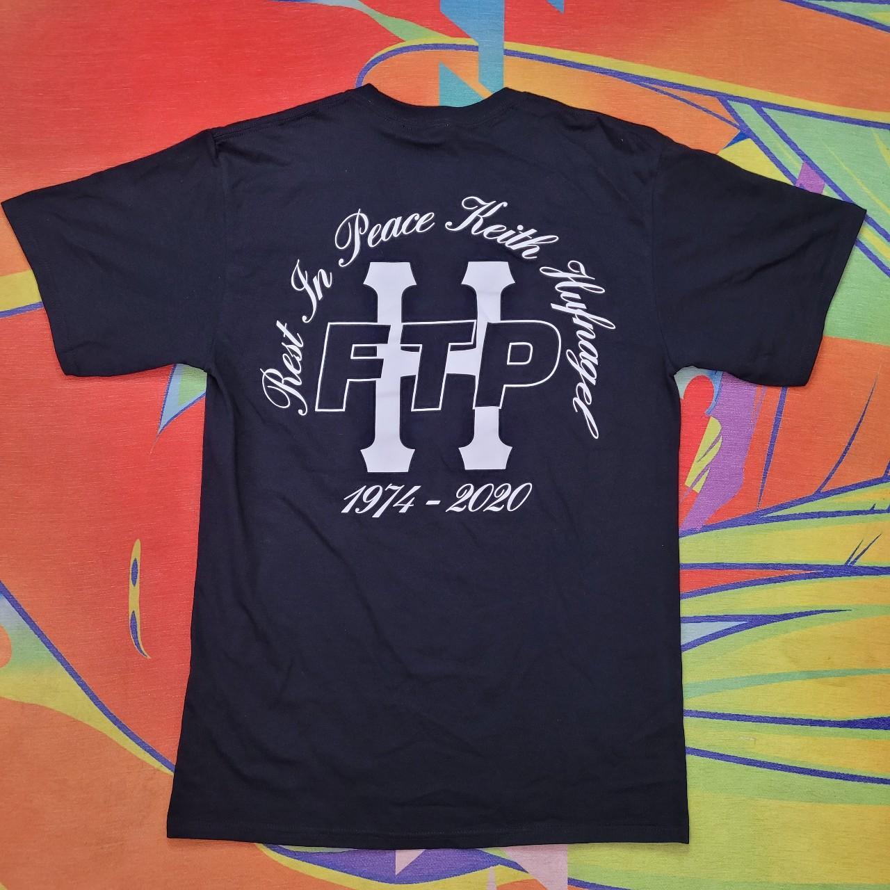 FTP x HUF RIP Kieth Shirt Size medium Good Condition - Depop
