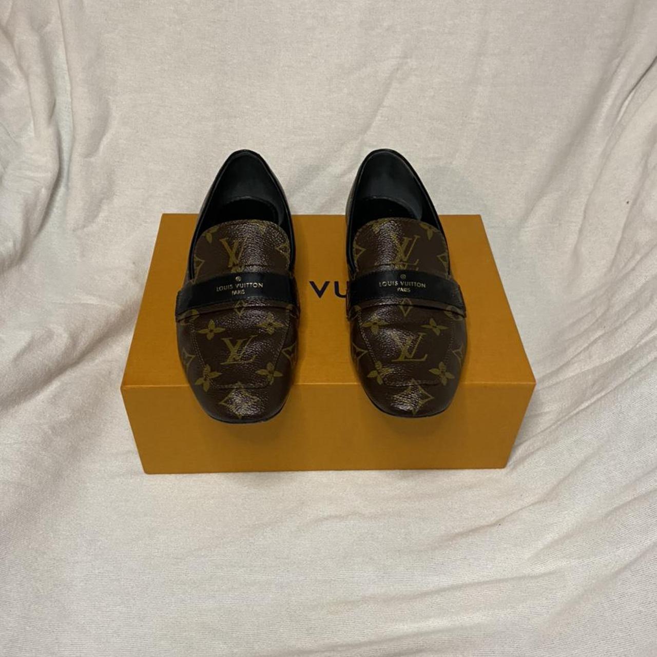 Louis Vuitton, Shoes, Louis Vuitton Womens Loafers Size 37