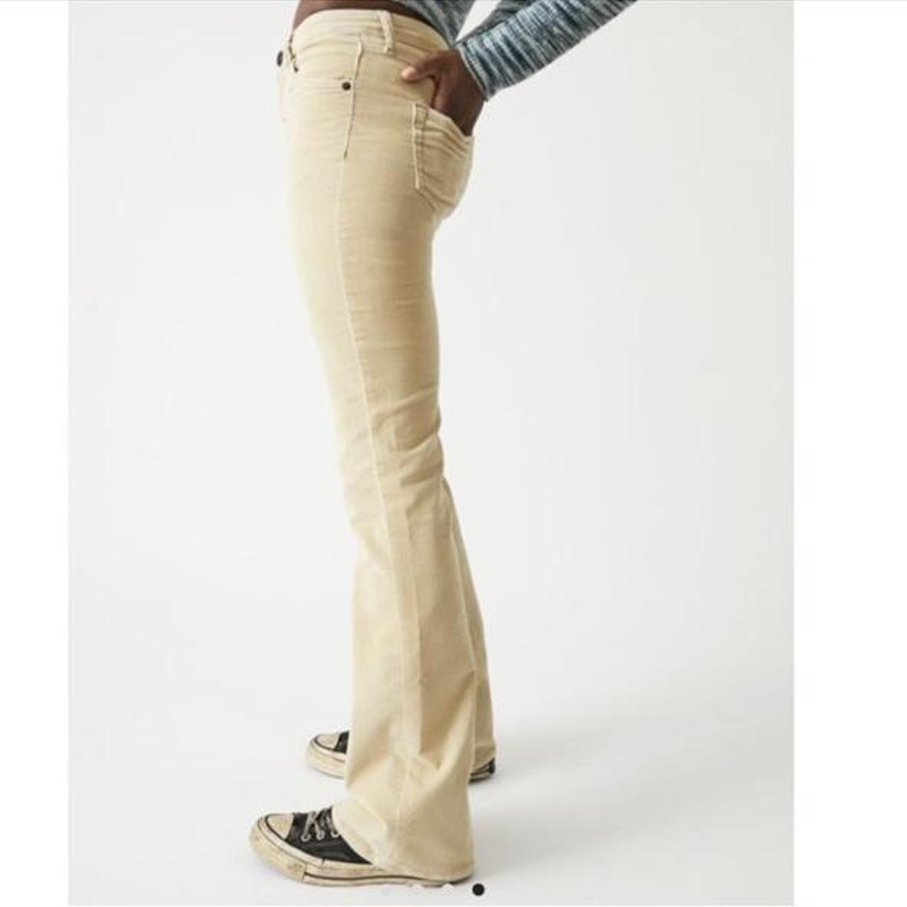 corduroy flare jeans
