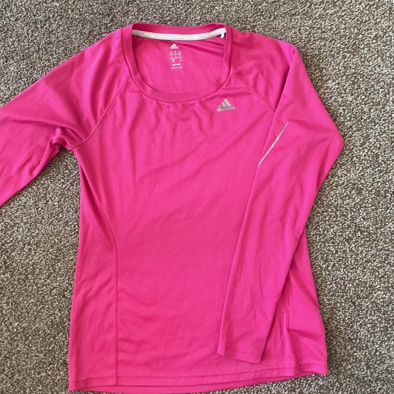 Adidas Women's Pink Shirt | Depop