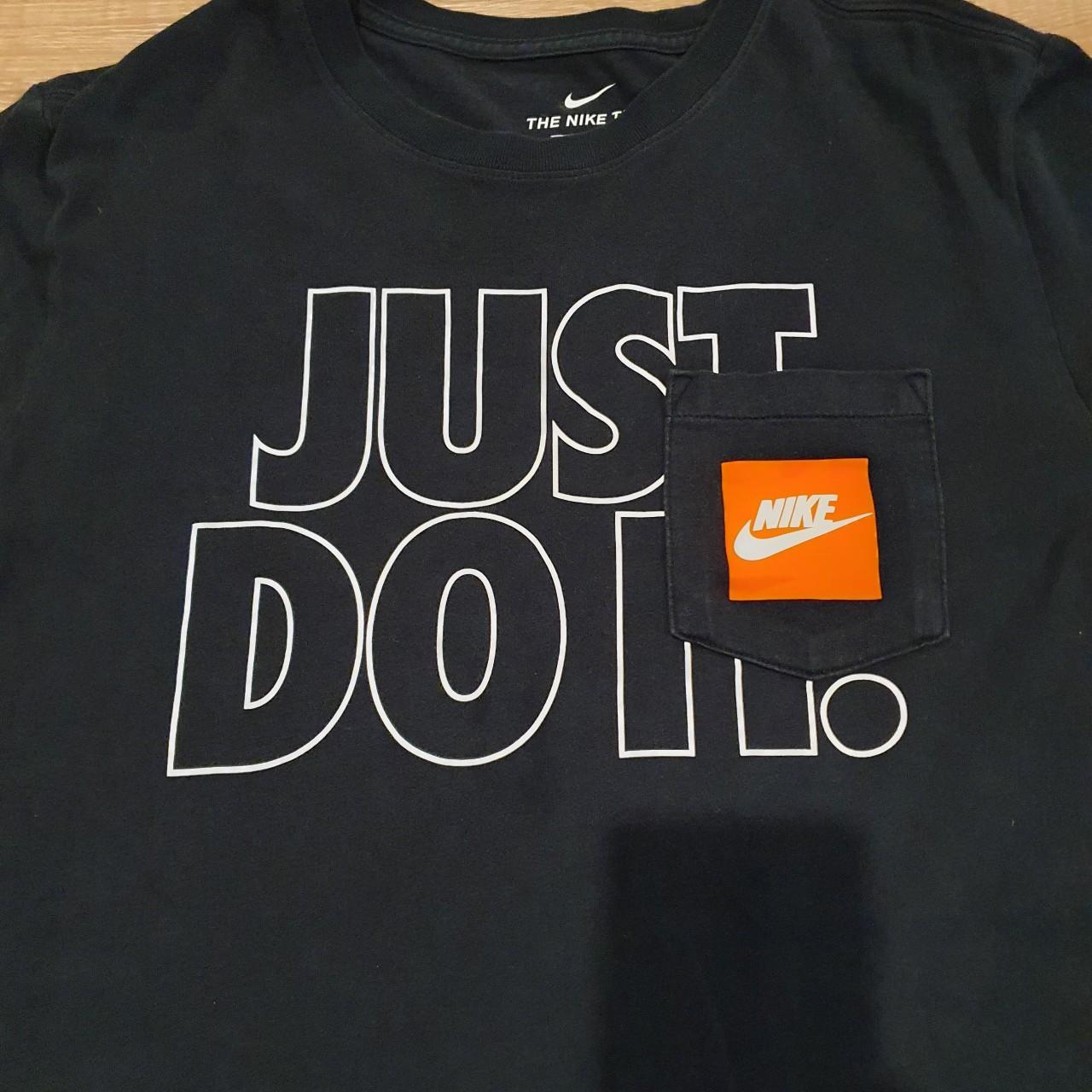 Vintage Nike T Shirt Just Do it Nike print. T shirt... - Depop