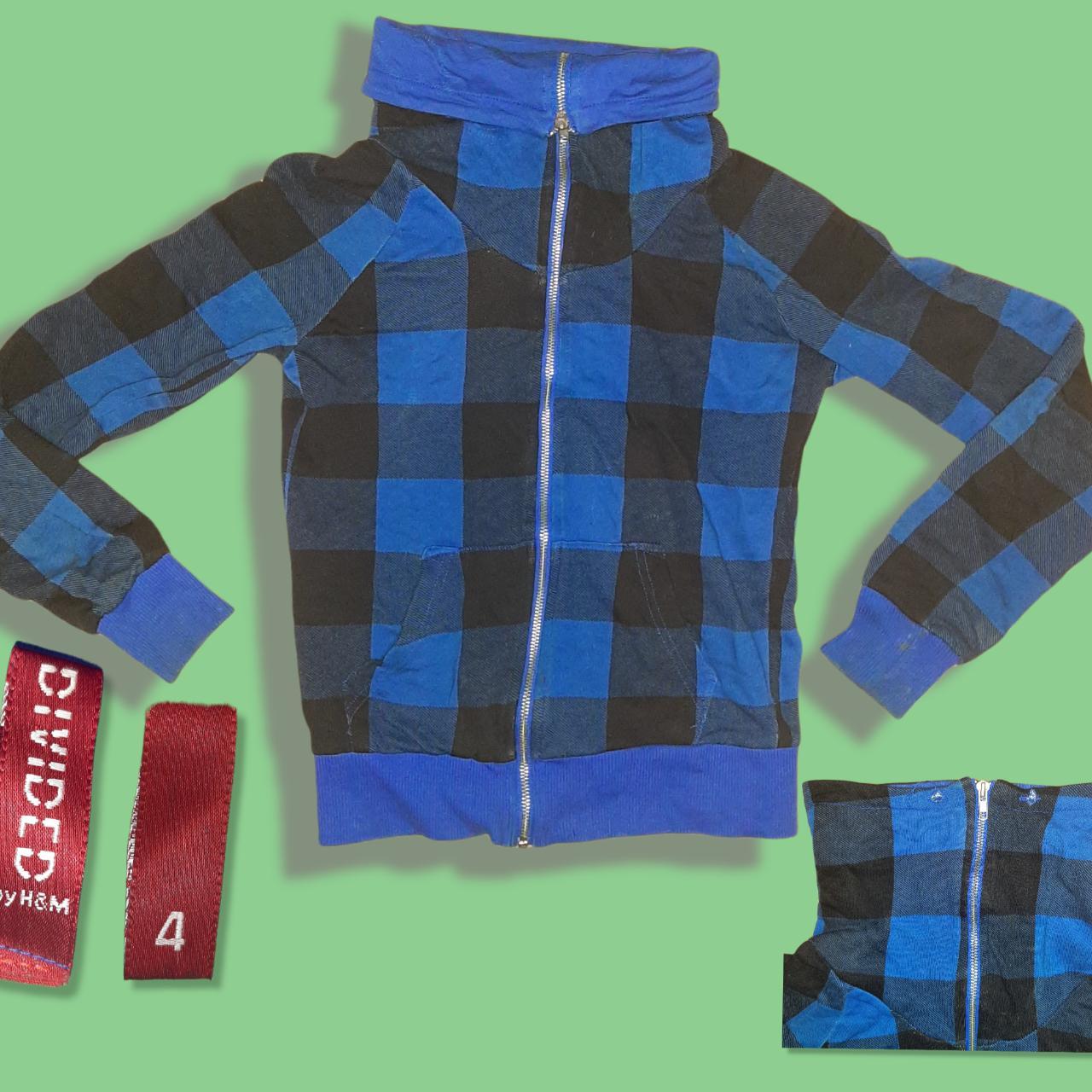 H&M Women's Blue Jacket Depop