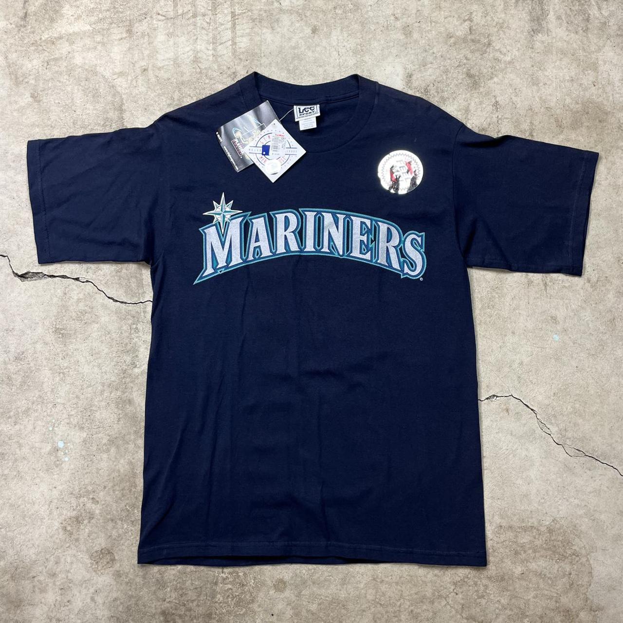 Vintage Seattle Mariners Ichiro T-shirt Deadstock - - Depop