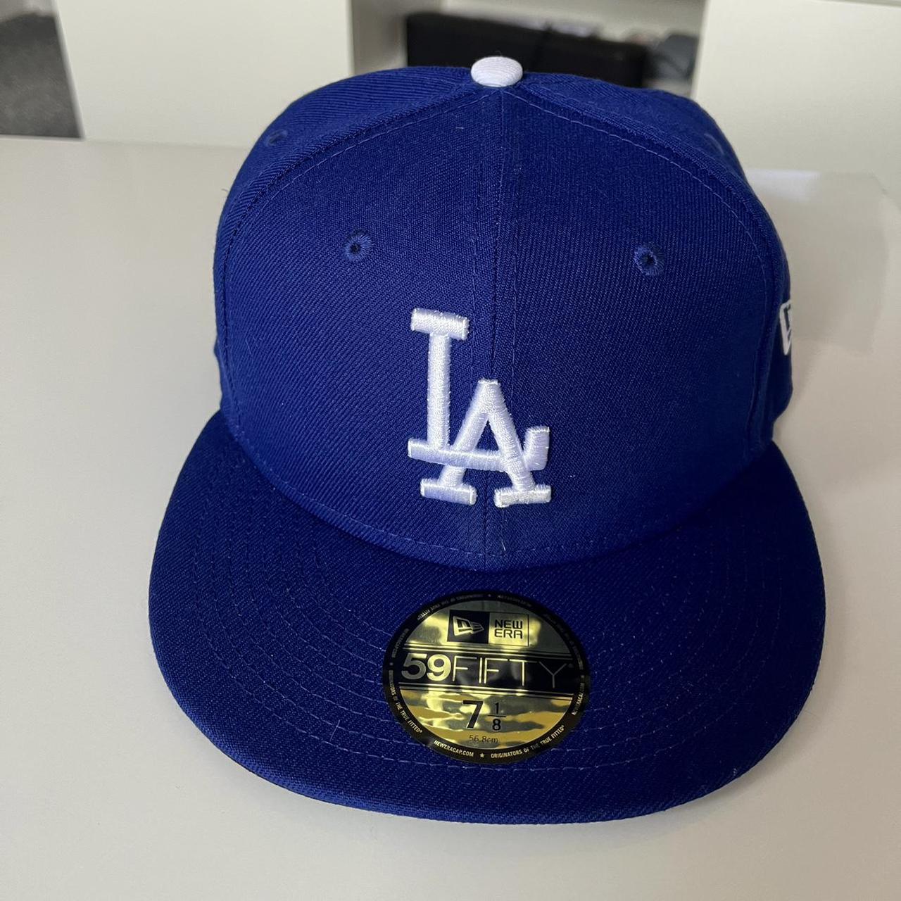 la dodgers authentic on field game blue 59fifty cap