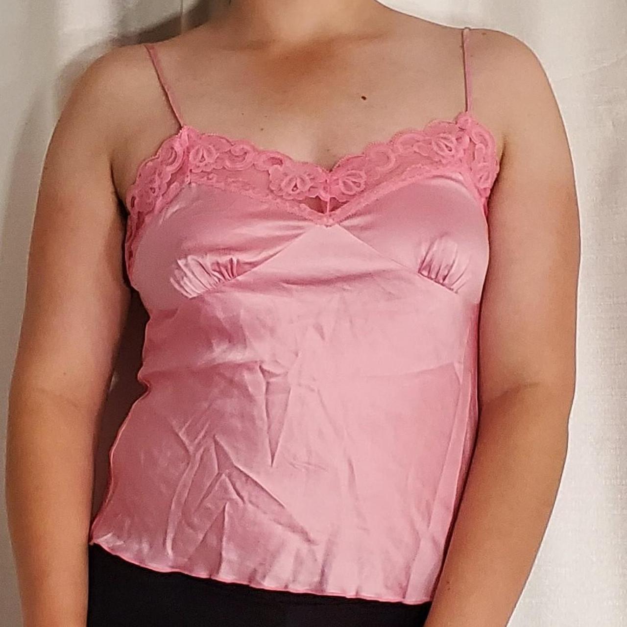 Product Image 1 - Pink with lace cami top