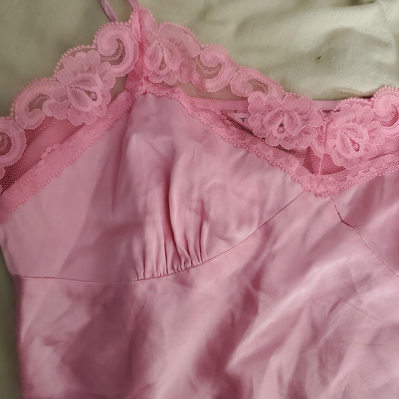 Product Image 3 - Pink with lace cami top