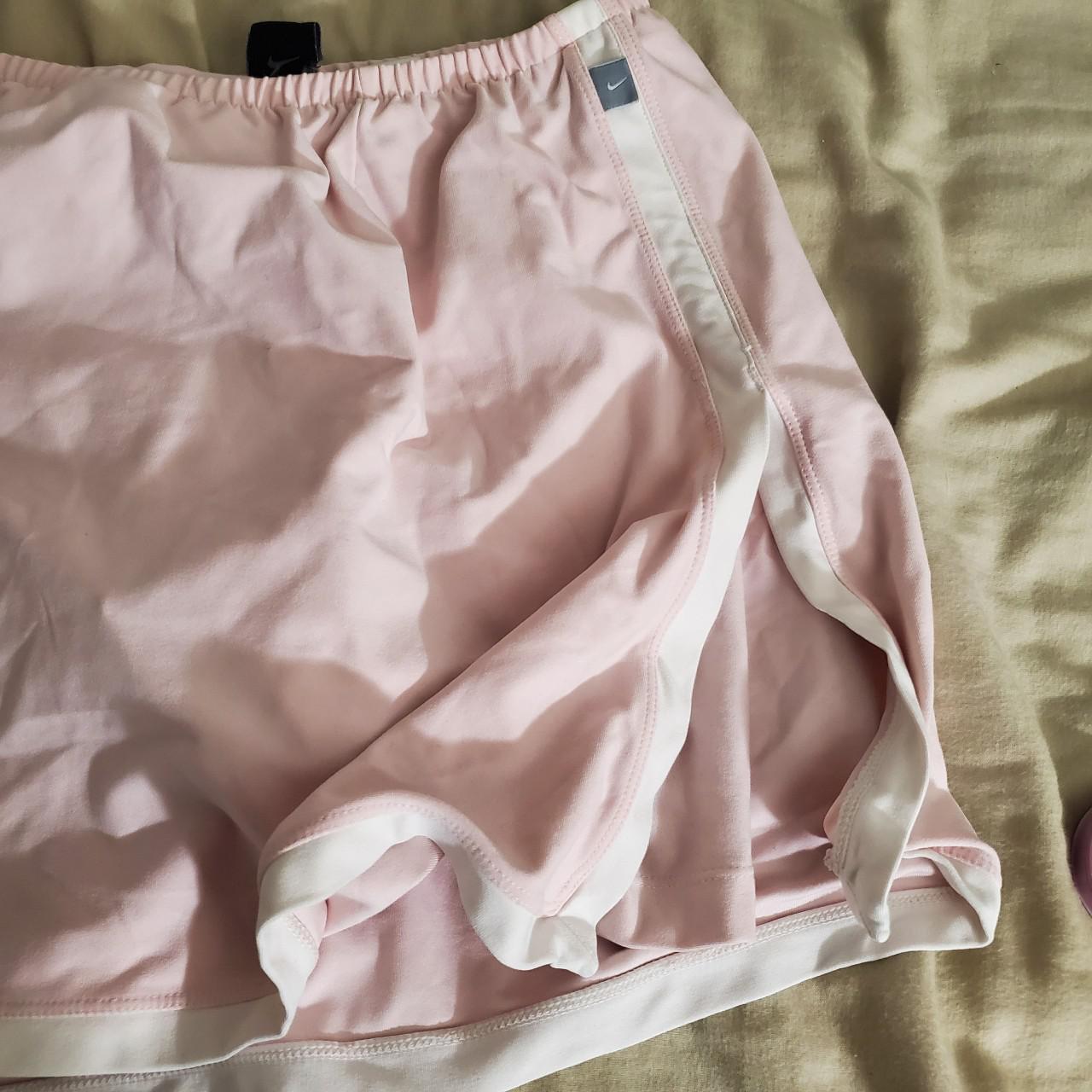 Light Pink Nike Tennis Skirt Tagged As A Large Depop