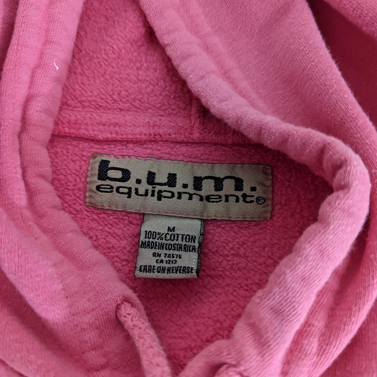 Bubblegum Pink B.U.M equipment hoodie! Tagged as a... Depop